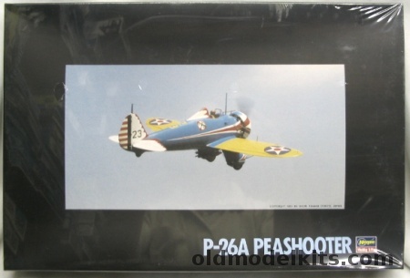 Hasegawa 1/32 Boeing P-26 Peashooter, QP13-1800 plastic model kit